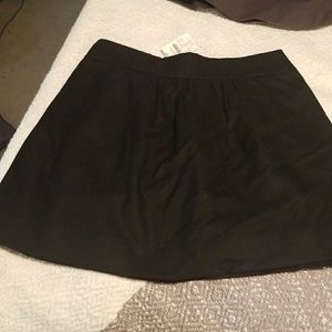 J crew black skirt